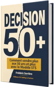 Couverture Livre Décision 50 + - Frédéric SERRIERE
